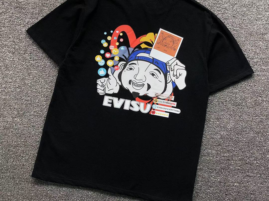 Evisu 88 EVISU T-SHIRT 572536134 (Im 170Cm 60Kg I Wear Size L In The Phot) - Image 12