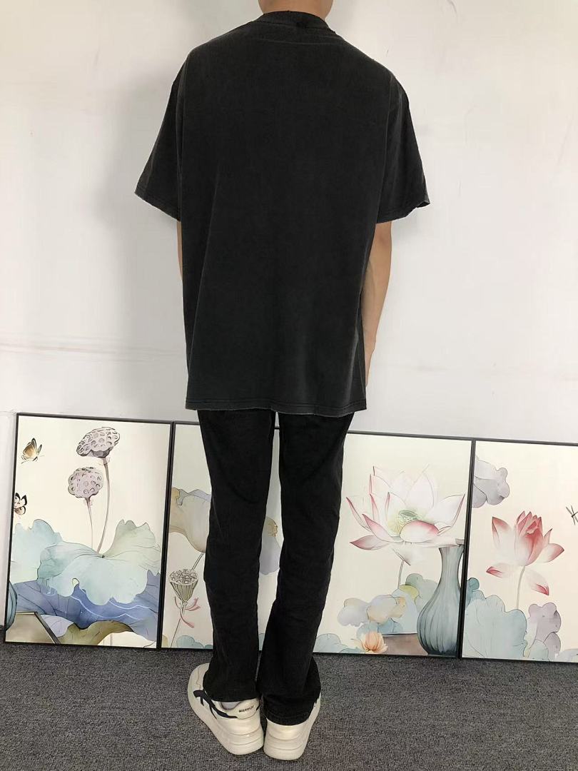Balenciaga 108 B⭐L⭐⭐⭐IA⭐A T-SHIRT 52022806136 (Im 172Cm 55Kg I Wear Size S In The Phot) - Image 4