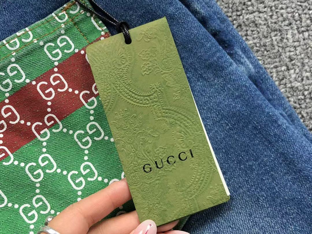 Gucci 245 G⭐C⭐I TROUSERS 511250205 (Im 170Cm 60Kg I Wear Size 34 In The Phot) - Image 28