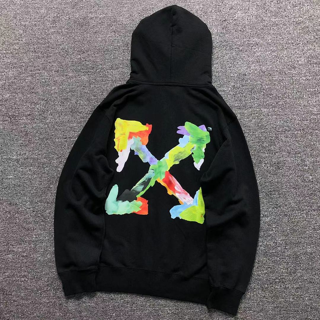 Off-White 208 OFF-WHITE (WHITE HOODIE)