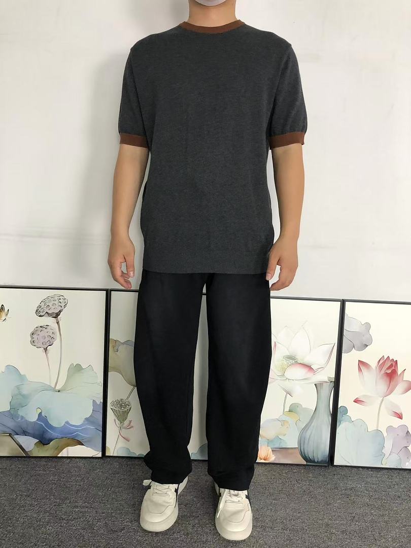 Prada 188 P⭐A⭐A T-SHIRT 3205140121 (Im 170Cm 60Kg I Wear Size M In The Phot) - Image 3