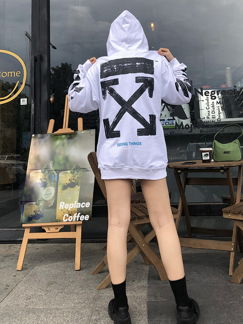 Off-White 98 OFF-WHITE (WHITE HOODIE) - Image 46