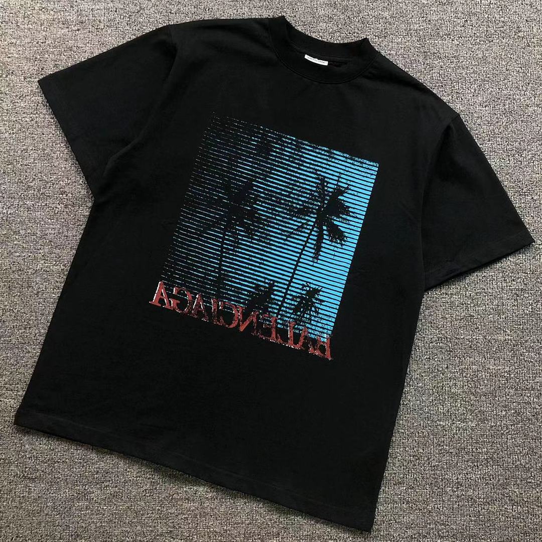 Balenciaga 118 B⭐L⭐⭐⭐IA⭐A T-SHIRT 42061325156 (Im 170Cm 60Kg I Wear Size 1 In The Phot)