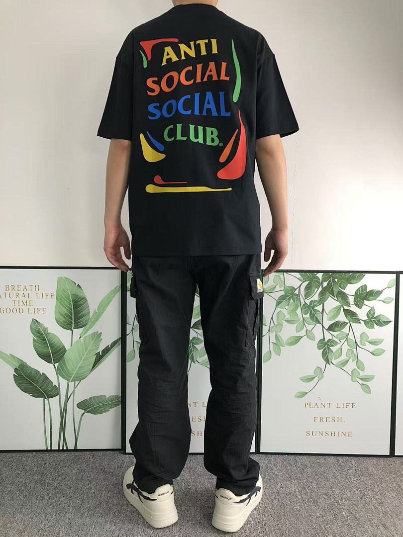 Christian Louboutin 85 ANTI SOCIAL CLUB T-SHIRT 111042802 (Im 170Cm 57Kg I Wear Size M In The Phot) - Image 4