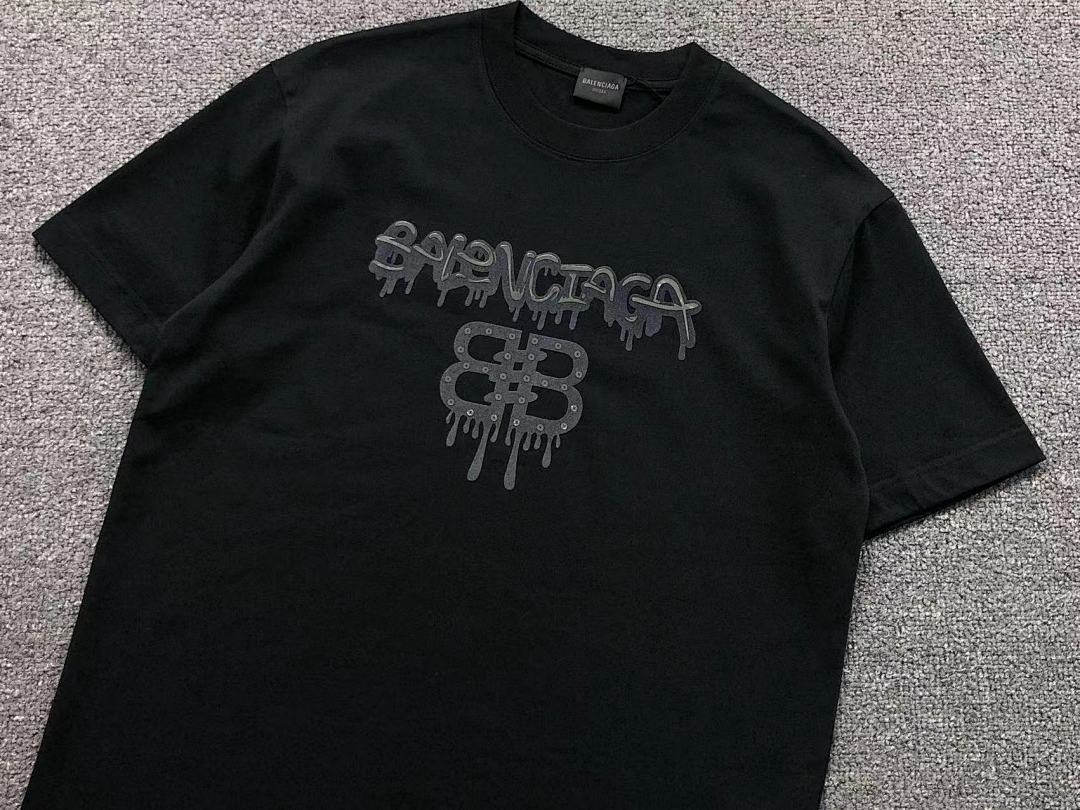Balenciaga 118 B⭐L⭐⭐⭐IA⭐A T-SHIRT 5240112147 (Im 170Cm 60Kg I Wear Size L In The Phot) - Image 11