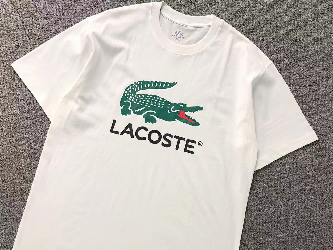 Unbranded 128 LACOSTE T-SHIRT 2203074501 (Im 170Cm 60Kg I Wear Size 2XL In The Phot) - Image 8