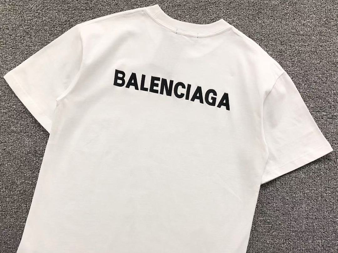 Balenciaga 115 B⭐L⭐⭐⭐IA⭐A T-SHIRT 2162314125 (Im 170Cm 60Kg I Wear Size S In The Phot) - Image 11