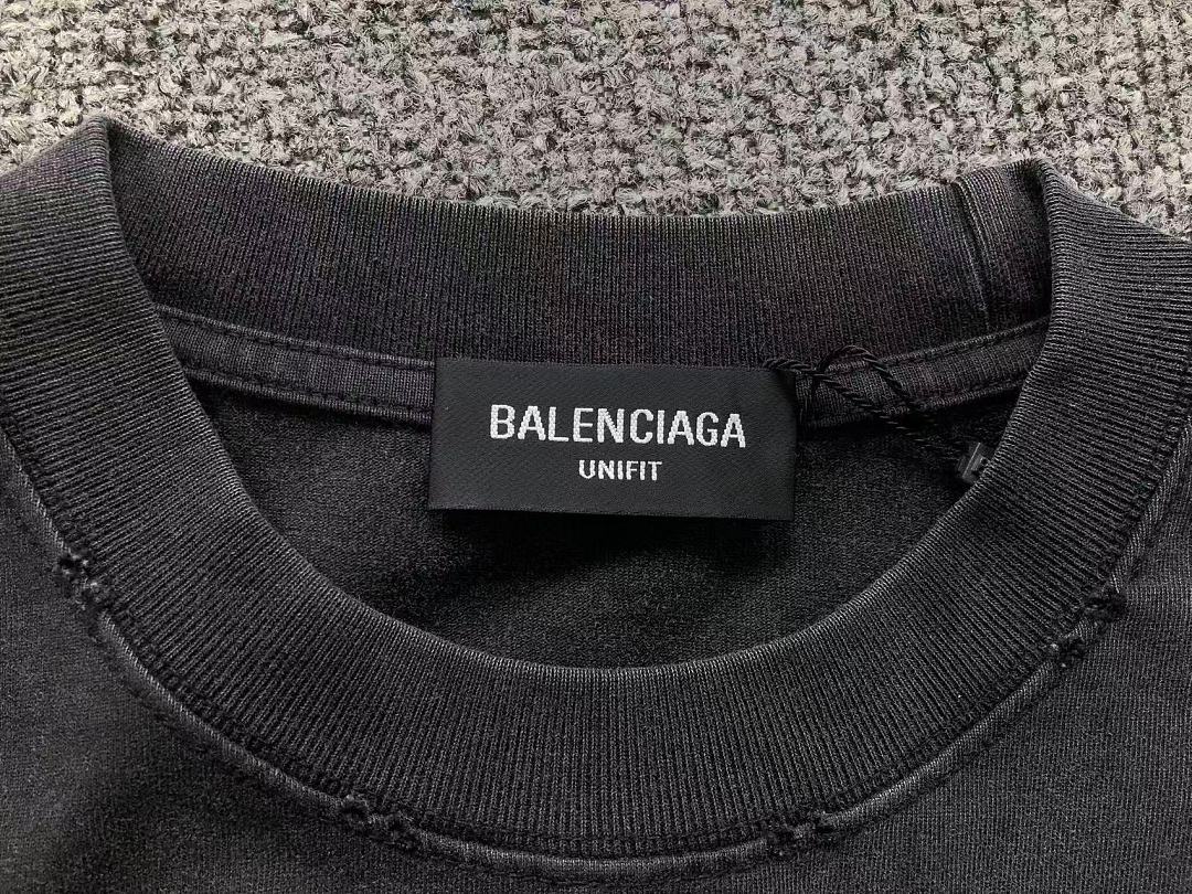 Balenciaga 125 B⭐L⭐⭐⭐IA⭐A T-SHIRT 5207271281 (Im 170Cm 60Kg I Wear Size S In The Phot) - Image 17