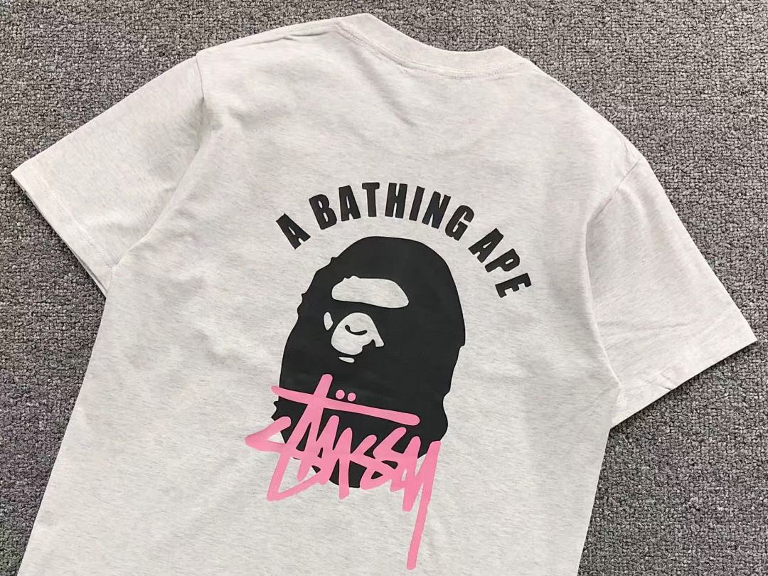 Bape 78 BAPE STUSSY T-SHIRT - Image 7