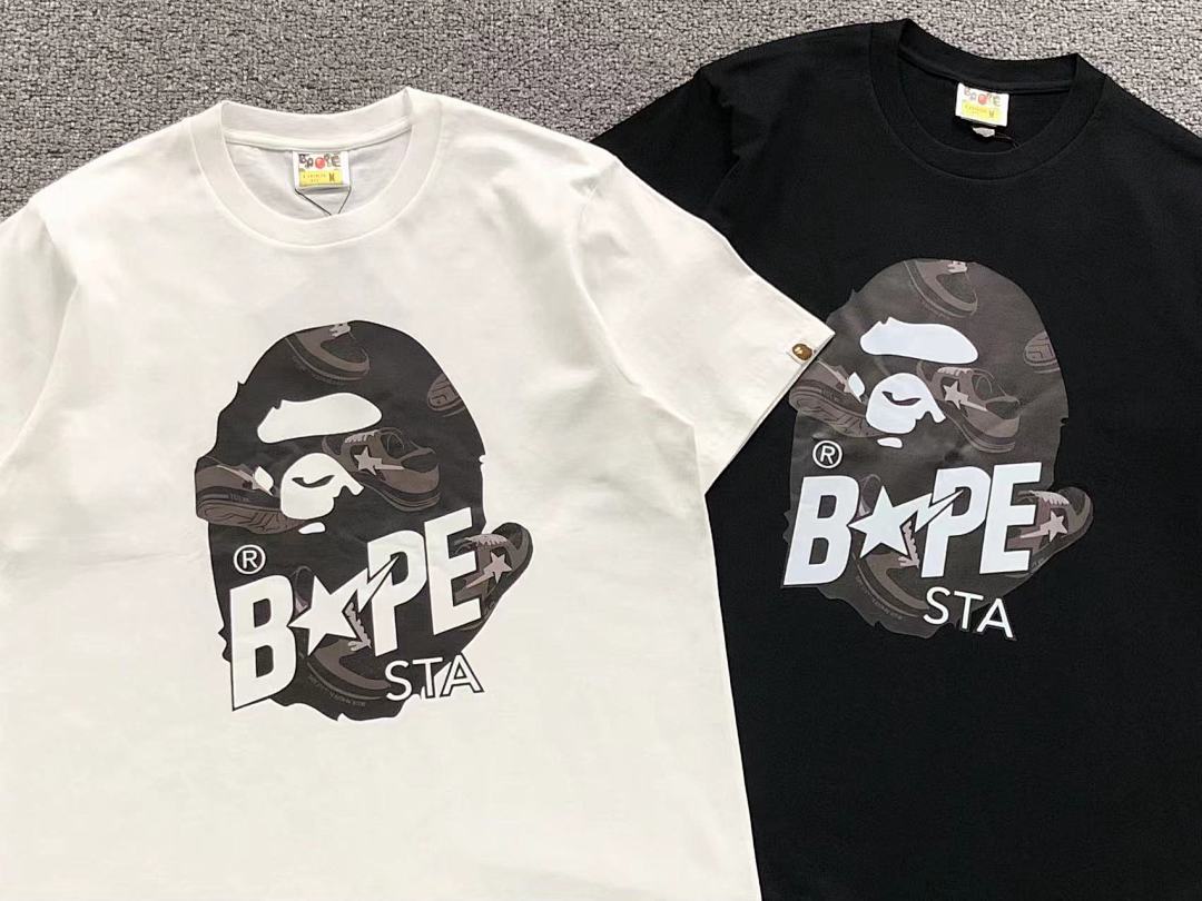 Bape 85 BAPE T-SHIRT 4110110598 (Im 170Cm 60Kg I Wear Size M In The Phot) - Image 6