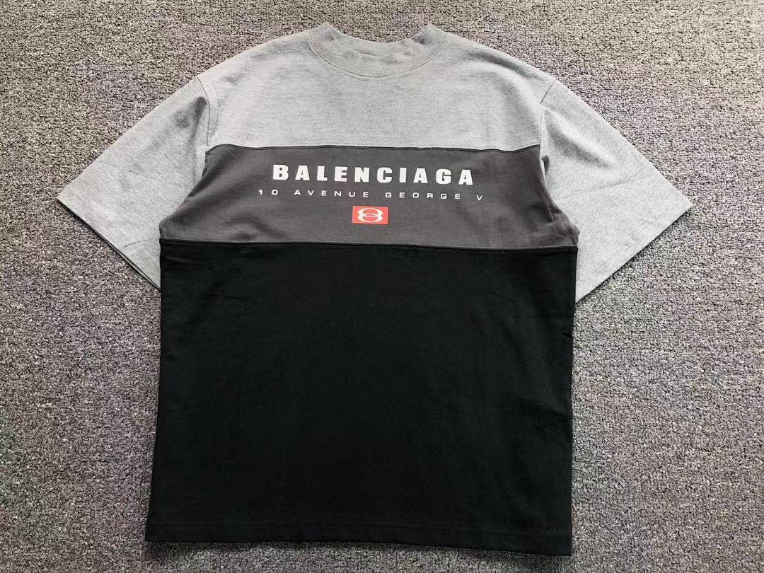 Balenciaga 128 B⭐L⭐⭐⭐IA⭐A T-SHIRT 42032305163 (Im 170Cm 60Kg I Wear Size XS In The Phot) - Image 9
