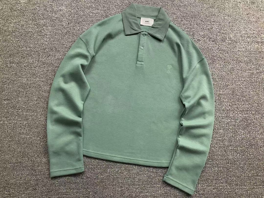 AMI 115 AMI LONG SLEEVED 503140488 (Im 170Cm 60Kg I Wear Size S In The Phot) - Image 12