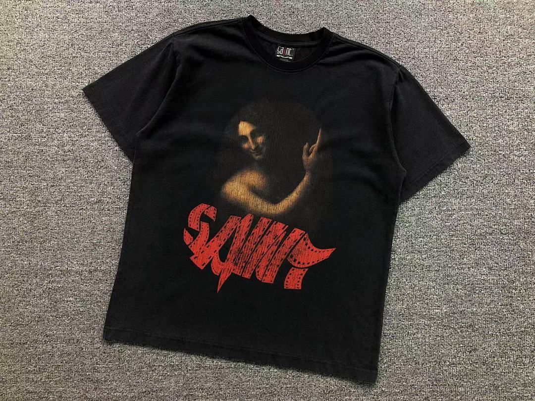 Chanel 115 SAINT MICHAEL T-SHIRT 4104120277 (Im 170Cm 60Kg I Wear Size S In The Phot) - Image 6
