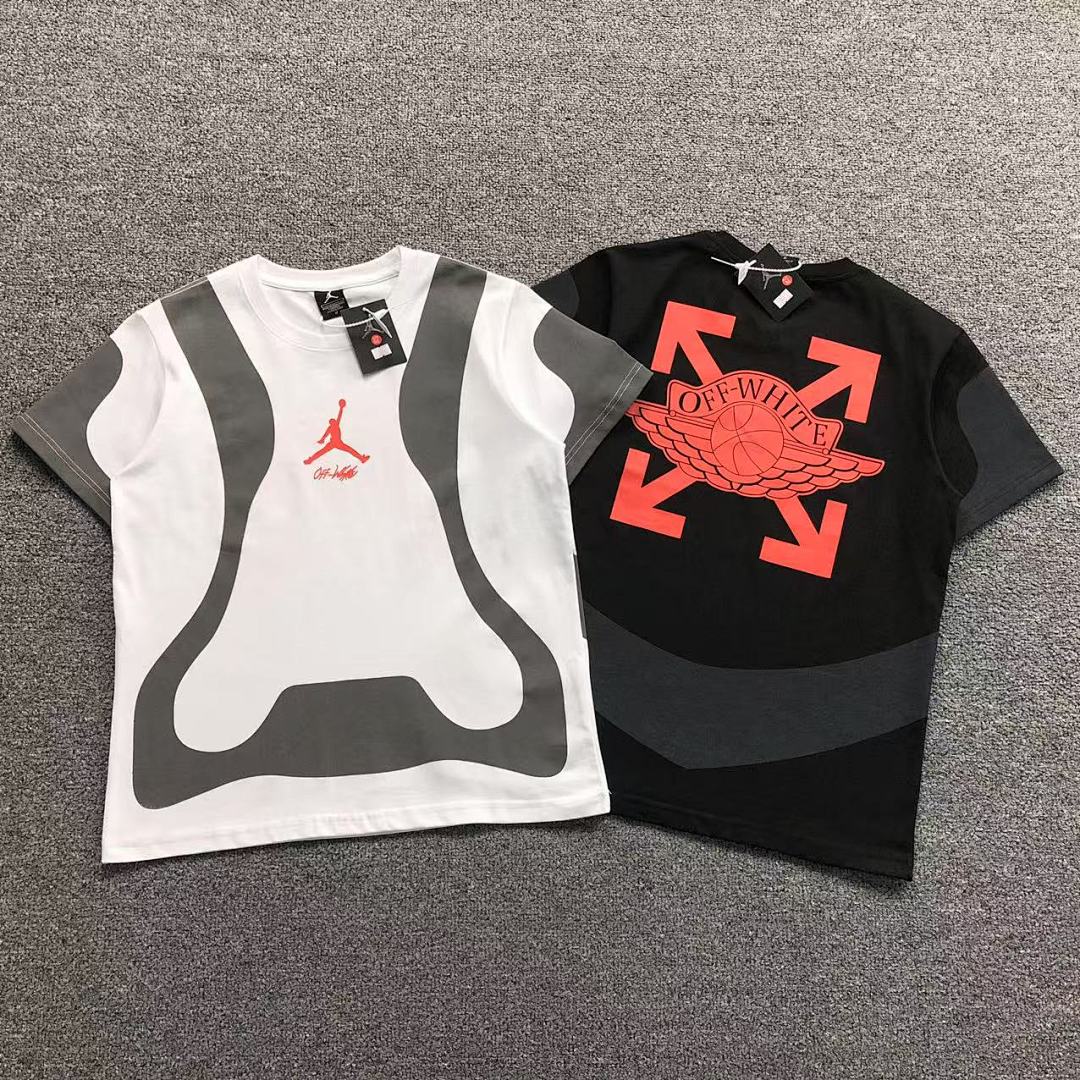 Air Jordan 78 A⭐R J⭐R⭐AN OFF-WHITE T-SHIRT 1104261657 (Im 170Cm 60Kg I Wear Size M In The Phot)