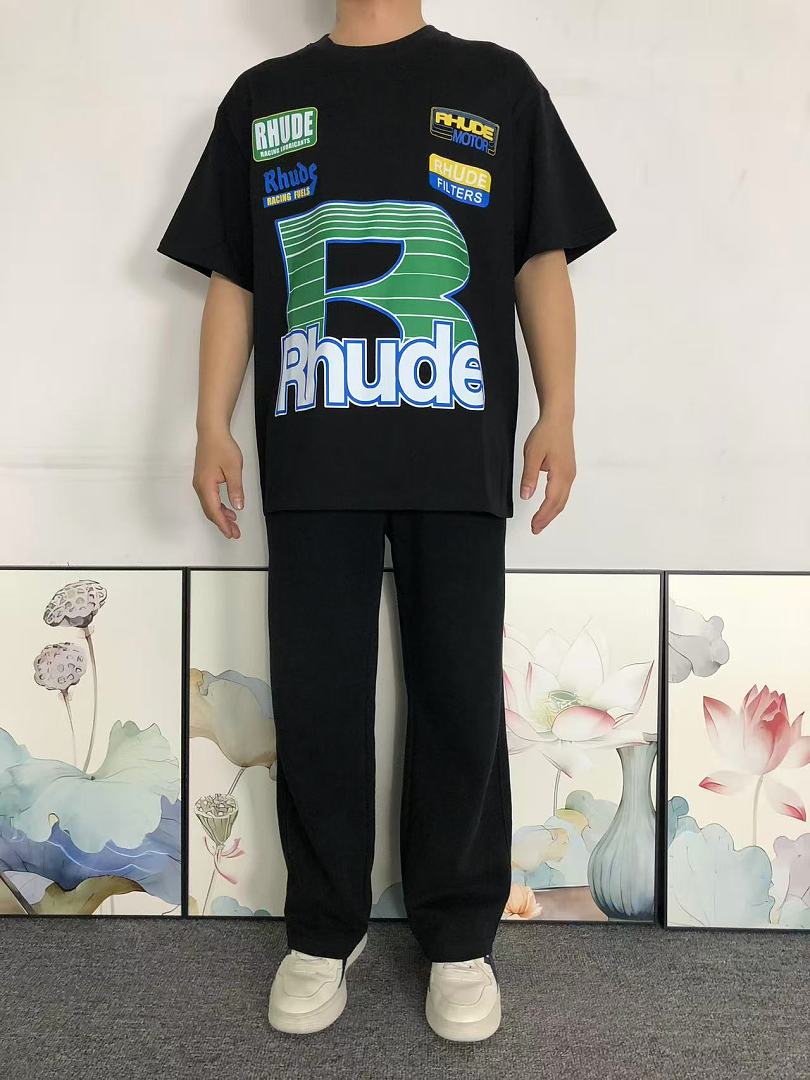 Rhude 95 RHUDE T-SHIRT 3204230521 (Im 170Cm 60Kg I Wear Size S In The Phot) - Image 3