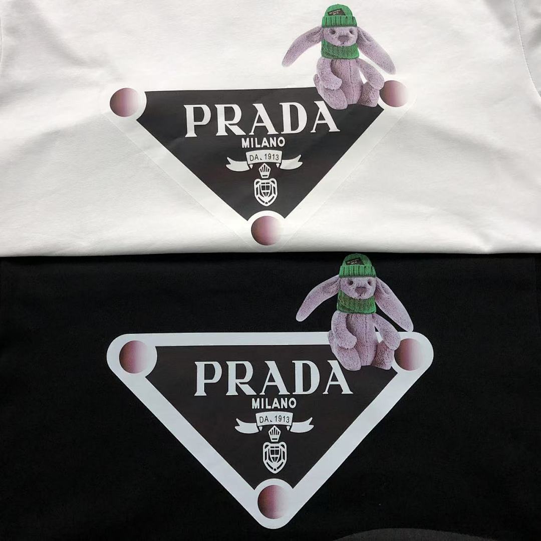 Prada 125 P⭐A⭐A T-SHIRT 411141821 (Im 170Cm 57Kg I Wear Size M In The Phot) - Image 12