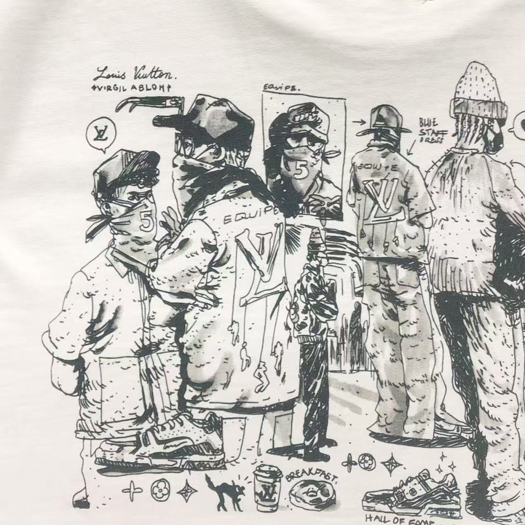 Louis Vuitton 108 L⭐ T-SHIRT 41061313126 (Im 170Cm 60Kg I Wear Size XS In The Phot) - Image 11