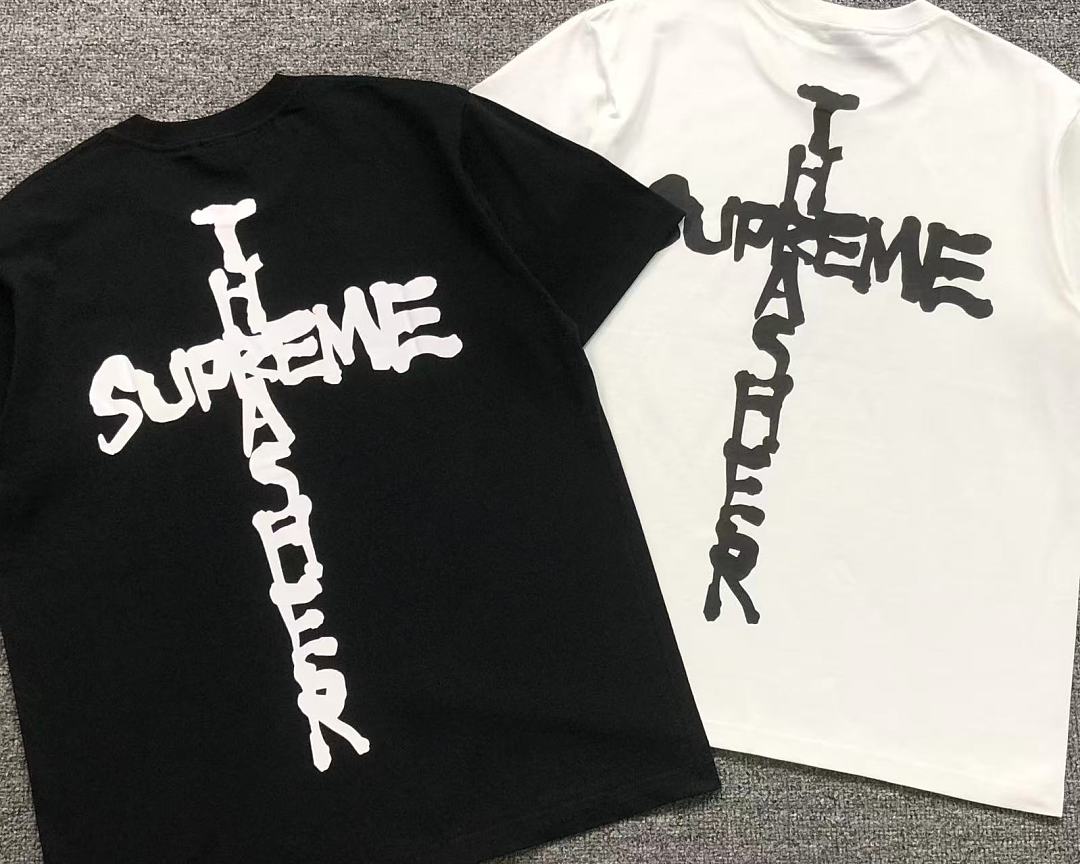 Supreme 113 S⭐⭐R⭐⭐E THRASHER T-SHIRT 42080404182 (Im 170Cm 60Kg I Wear Size M In The Phot) - Image 6