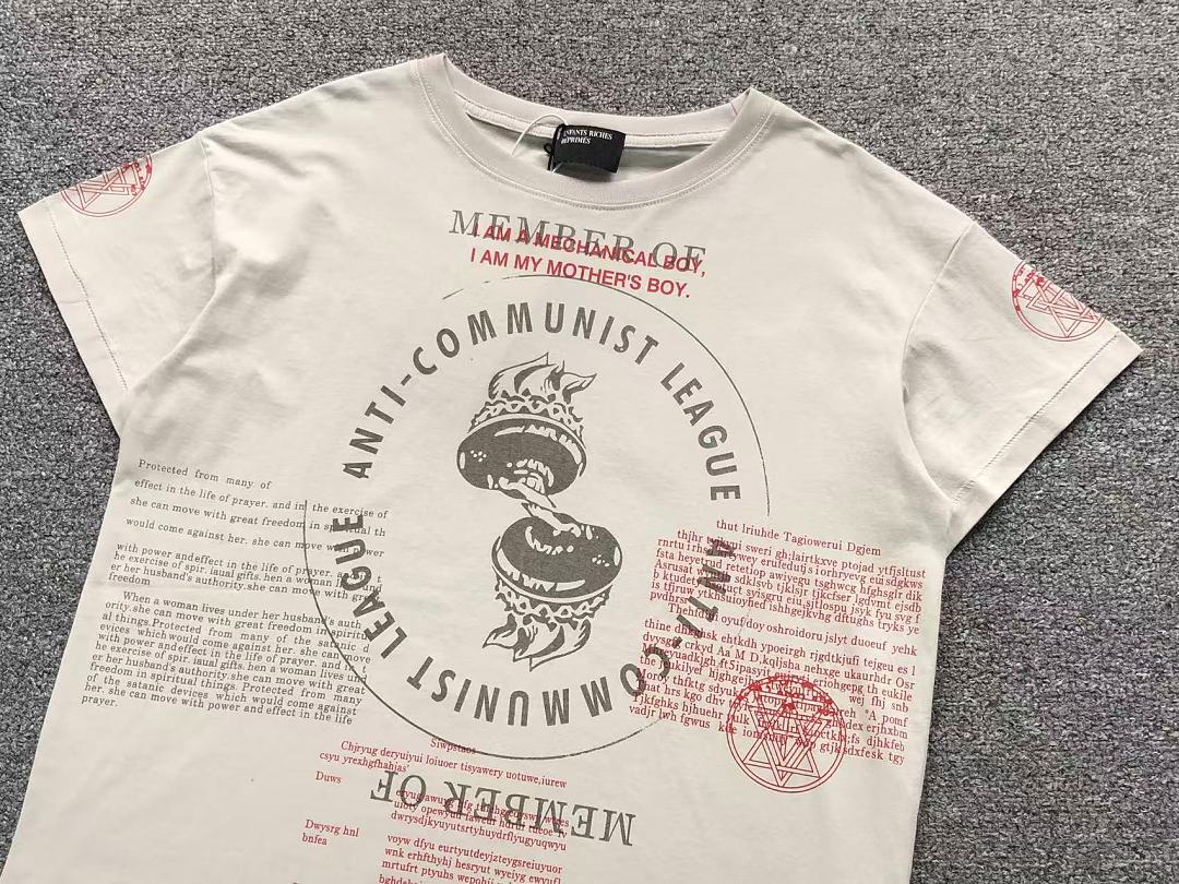 Chanel 125 ENFANTS RICHES DEPRIMES T-SHIRT 3205300817 (Im 170Cm 60Kg I Wear Size S In The Phot) - Image 7