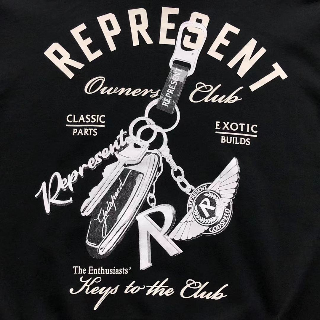 Represent 128 REPRESENT HOODIE 1109261368 (Im 170Cm 60Kg I Wear Size S In The Phot) - Image 8