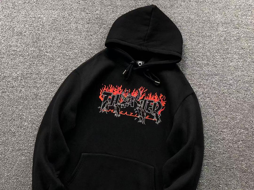 Thrasher 98 THRASHER HOODIE 5101019121 (Im 170Cm 60Kg I Wear Size L In The Phot) - Image 7
