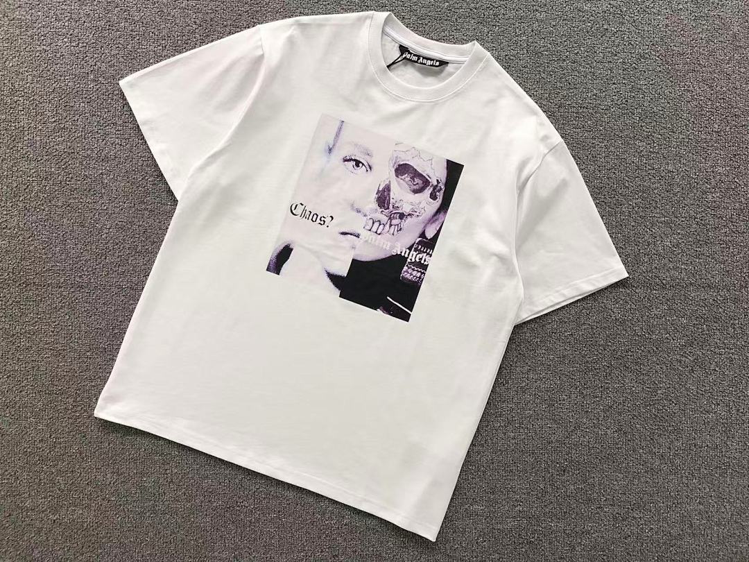 Palm Angels 78 PALM ANGELS T-SHIRT 41060952121 (Im 170Cm 60Kg I Wear Size L In The Phot) - Image 7