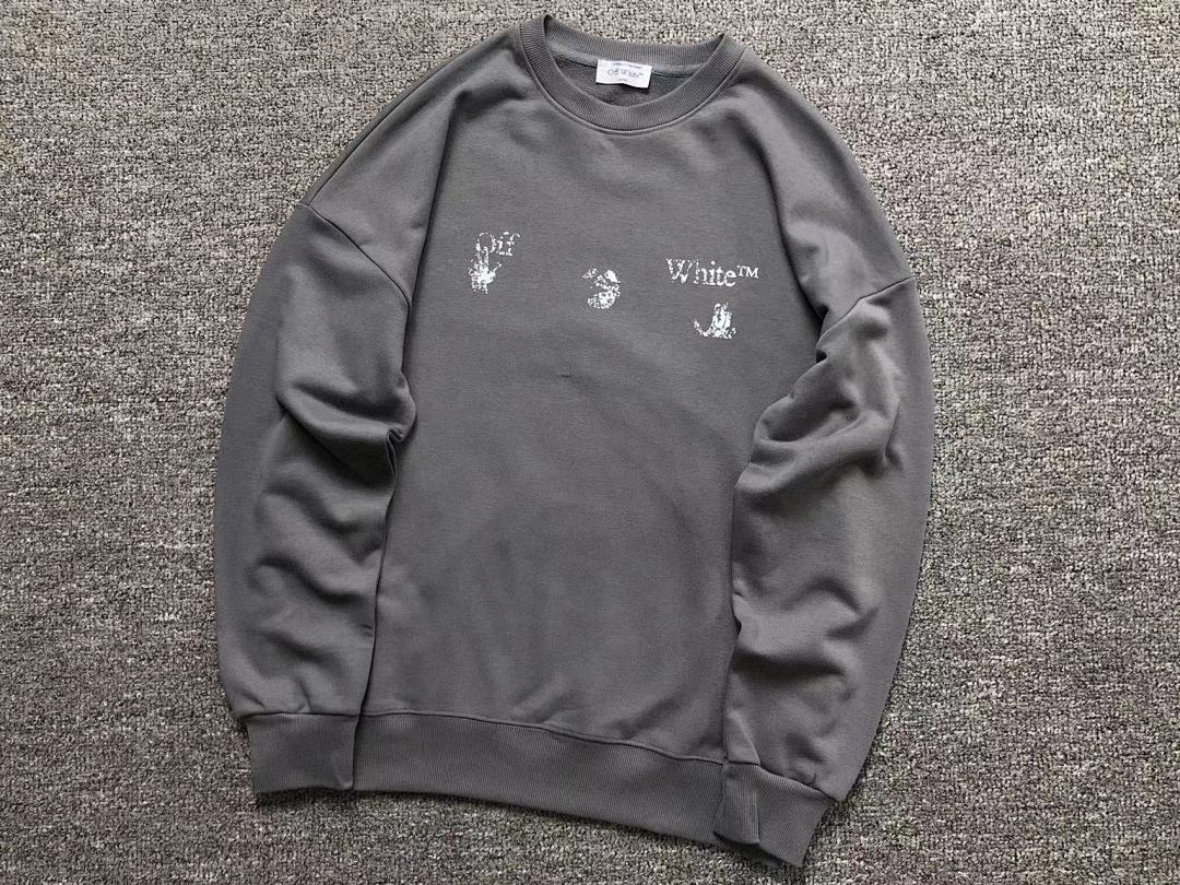 Off-White 136 OFF-WHITE (WHITE HOODIE) - Image 8