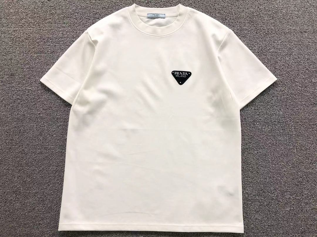 Prada 218 P⭐A⭐A T-SHIRT SHORTS 5260213147 (Im 170Cm 60Kg I Wear Size M In The Phot) - Image 8