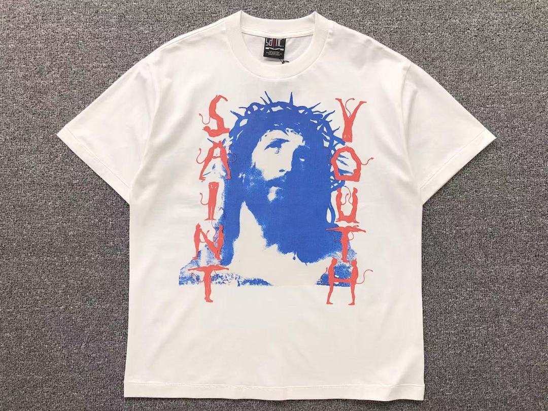 Chanel 115 SAINT MICHAEL T-SHIRT 112101617 (Im 170Cm 57Kg I Wear Size S In The Phot) - Image 5