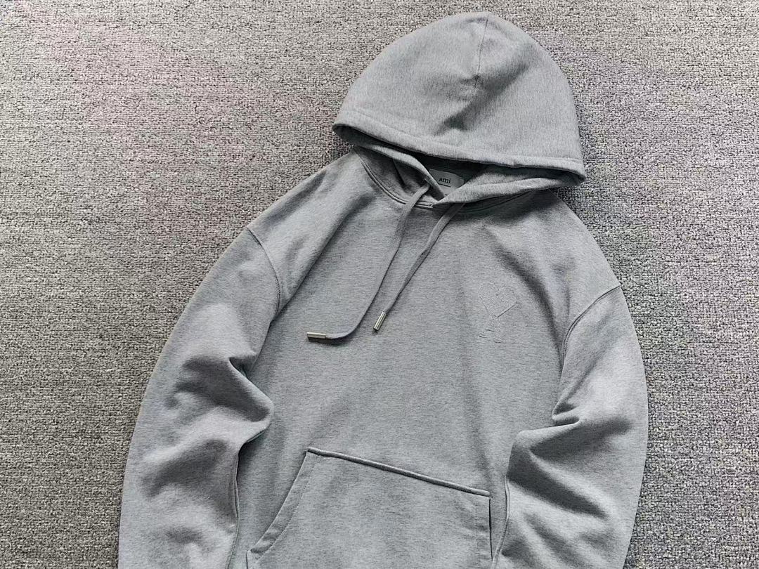 AMI 168 AMI HOODIE 3110170321 (Im 170Cm 60Kg I Wear Size M In The Phot) - Image 10