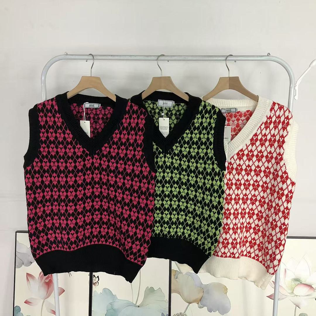 AMI 115 AMI VEST SWEATER 11082505140 (Im 170Cm 60Kg I Wear Size L In The Phot) - Image 19