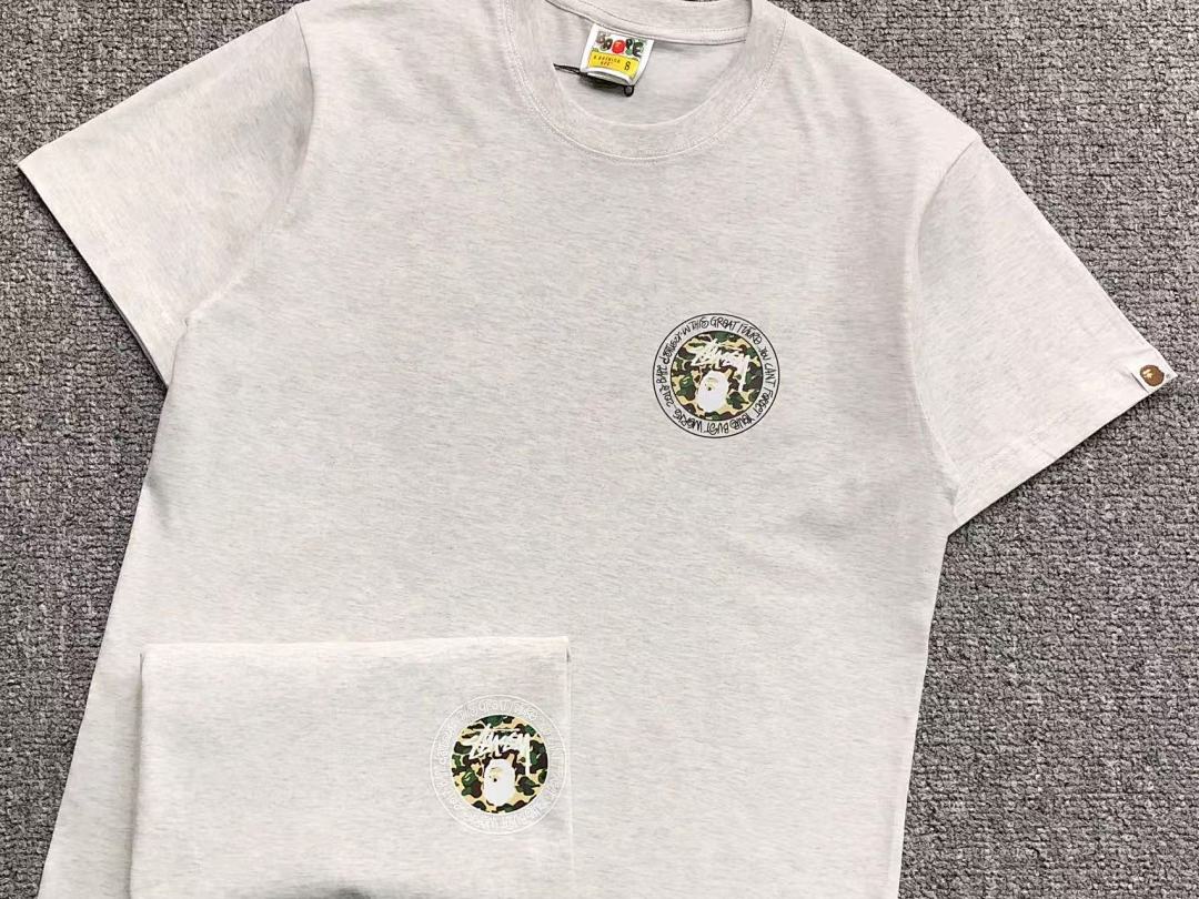 Bape 78 BAPE STUSSY T-SHIRT 1102091242 (Im 170Cm 55Kg I Wear Size S In The Phot) - Image 17