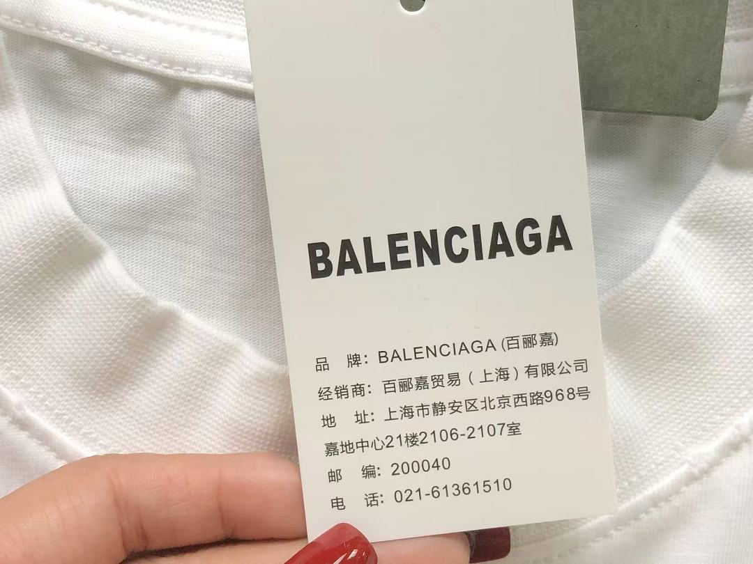 Balenciaga 129 B⭐L⭐⭐⭐IA⭐A T-SHIRT 3206171921 (Im 170Cm 60Kg I Wear Size S In The Phot) - Image 19