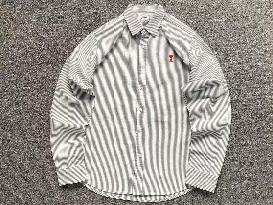 AMI 128 AMI SHIRT 5251604147 (Im 170Cm 60Kg I Wear Size L In The Phot) - Image 7