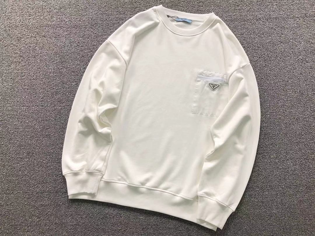 Prada 195 P⭐A⭐A HOODIE 4208281001 (Im 170Cm 60Kg I Wear Size M In The Phot) - Image 8