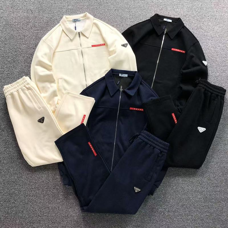 Prada 398 P⭐A⭐A HOODIE TROUSERS 52090307147 (Im 170Cm 60Kg I Wear Size M In The Phot)