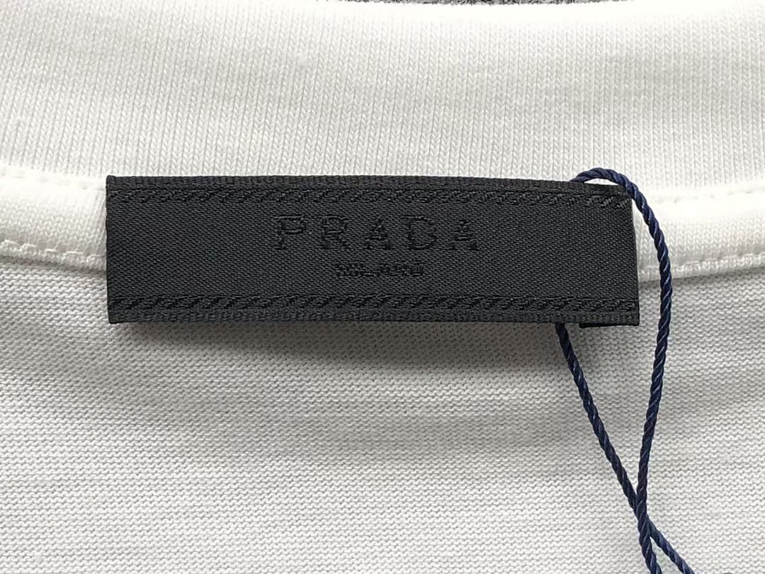 Prada 108 P⭐A⭐A T-SHIRT 56250370 (Im 170Cm 60Kg I Wear Size M In The Phot) - Image 13