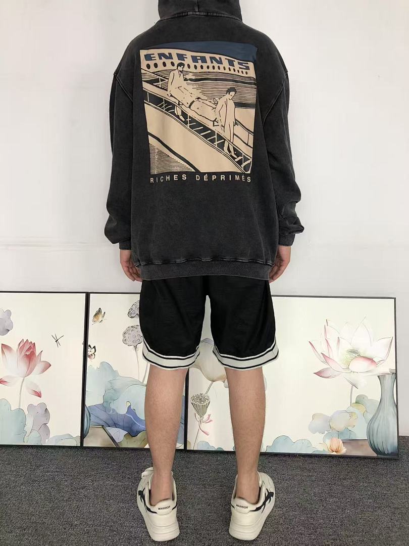 Chanel 135 ENFANTS RICHES DEPRIMES HOODIE 580828117 (Im 170Cm 60Kg I Wear Size S In The Phot) - Image 4