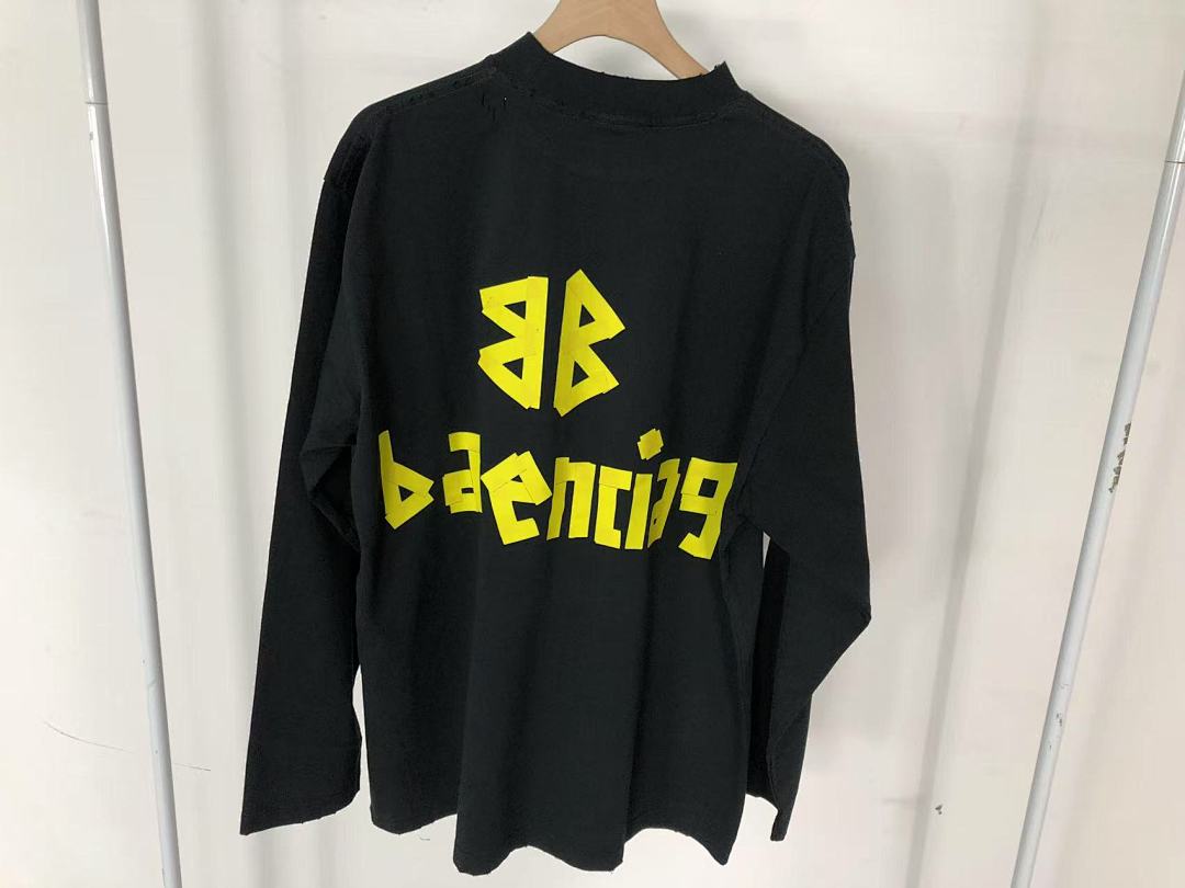 Balenciaga 165 B⭐L⭐⭐⭐IA⭐A LONG SLEEVED 4122721163 (Im 170Cm 60Kg I Wear Size S In The Phot) - Image 20