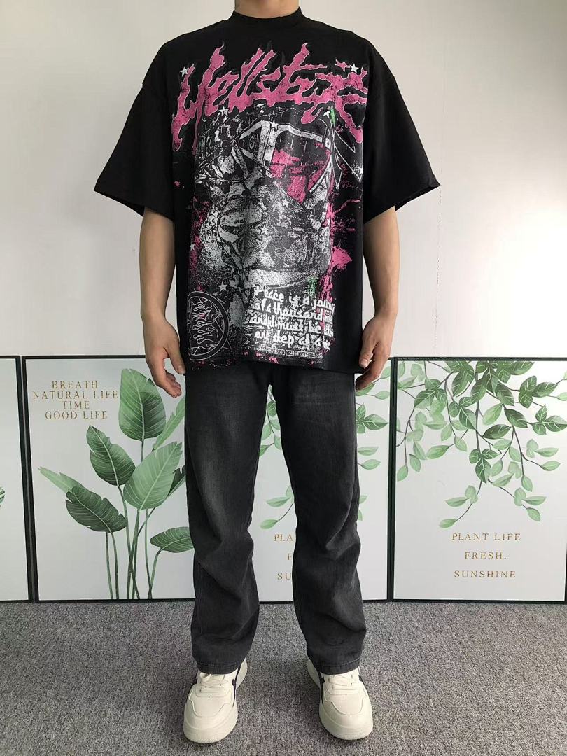 Hellstar 95 HELLSTAR T-SHIRT 411101317 (Im 170Cm 57Kg I Wear Size M In The Phot) - Image 3