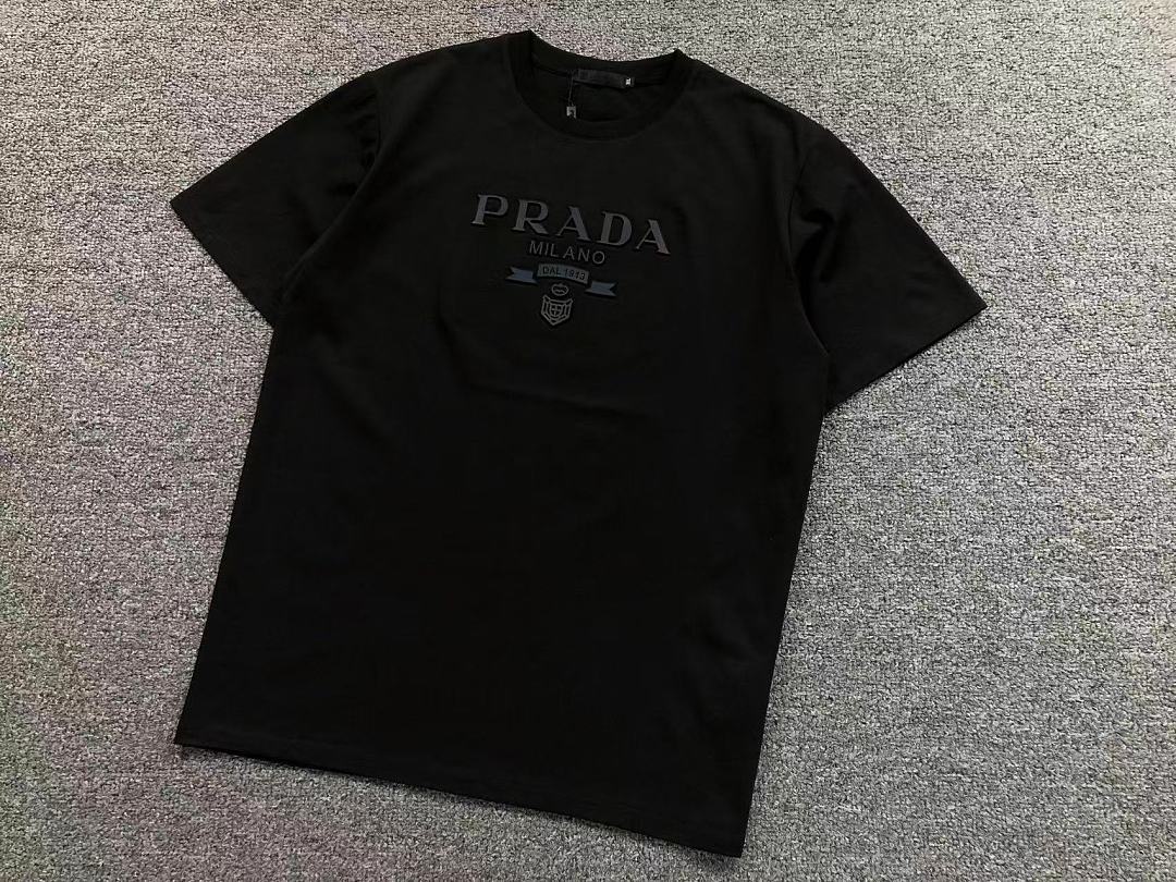 Prada 125 P⭐A⭐A T-SHIRT 22042016171 (Im 170Cm 60Kg I Wear Size XL In The Phot) - Image 17