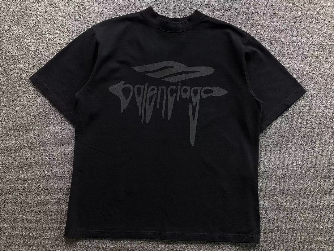 Balenciaga 128 B⭐L⭐⭐⭐IA⭐A T-SHIRT 42042003163 (Im 170Cm 60Kg I Wear Size XS In The Phot) - Image 10