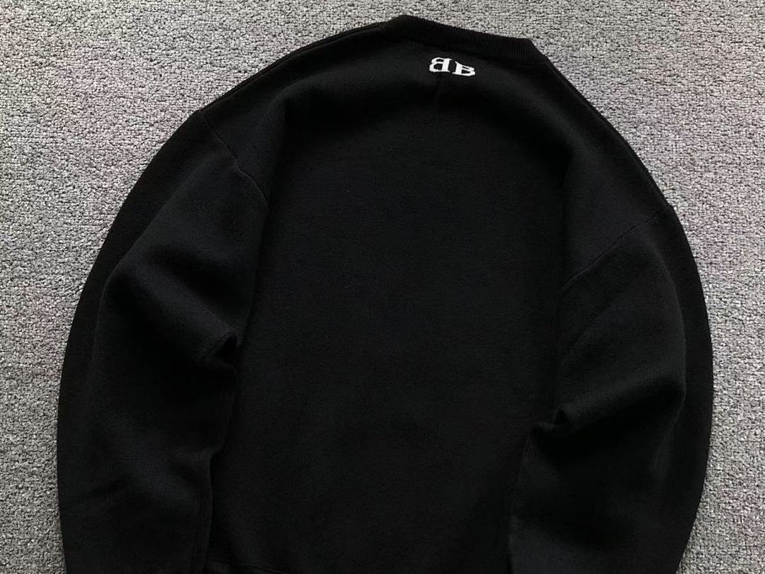 Balenciaga 188 B⭐L⭐⭐⭐IA⭐A SWEATER 5101508136 (Im 170Cm 60Kg I Wear Size S In The Phot) - Image 18