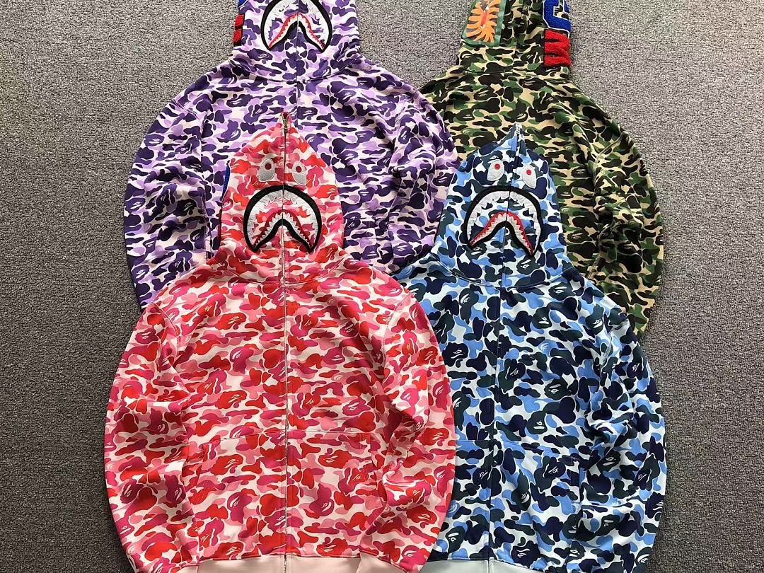 Bape 135 BAPE HOODIE 52070719158 (Im 170Cm 60Kg I Wear Size M In The Phot) - Image 6