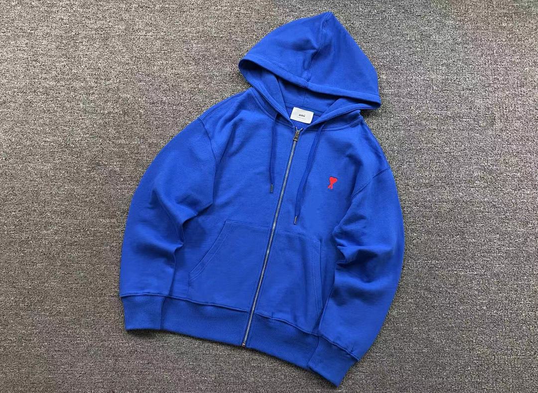 AMI 125 AMI HOODIE 57281688 (Im 170Cm 60Kg I Wear Size M In The Phot) - Image 14