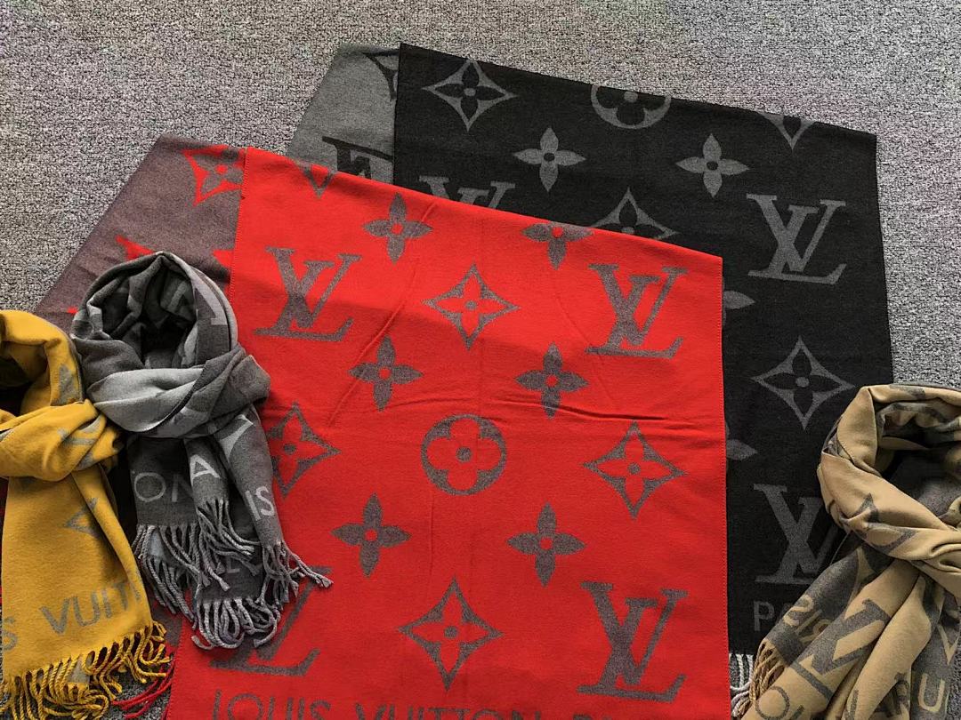Louis Vuitton 98 L⭐ SCARF (Long 180CM* Wide 65CM*) - Image 3