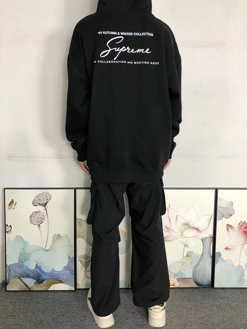 Supreme 129 S⭐⭐R⭐⭐E HOODIE 52082501123 (Im 170Cm 60Kg I Wear Size L In The Phot) - Image 4