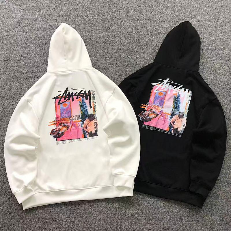 Stussy 125 STUSSY HOODIE 412250598 (Im 170Cm 60Kg I Wear Size 2XL In The Phot)