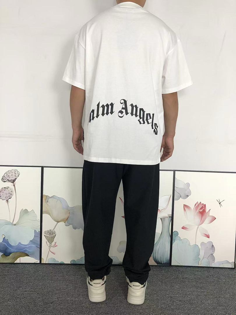 Palm Angels 95 PALM ANGELS T-SHIRT 3110201817 (Im 170Cm 60Kg I Wear Size S In The Phot) - Image 4