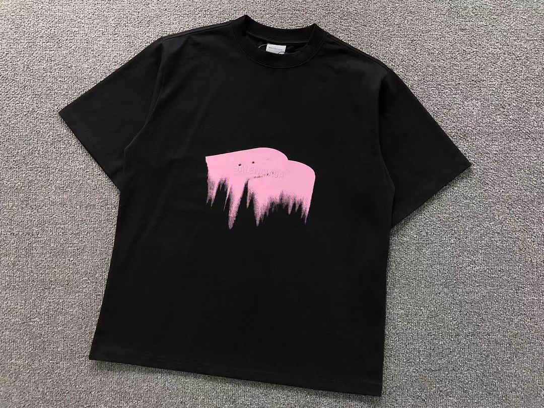 Balenciaga 125 B⭐L⭐⭐⭐IA⭐A T-SHIRT 42060510163 (Im 170Cm 60Kg I Wear Size XS In The Phot) - Image 6